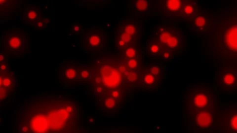 Fast Red Dark Dynamic Particles Rotating Abstract Motion Background Loop Video stock 100530618