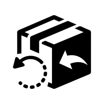Fast Return Icon, Send Back Icon Stock Illustration
