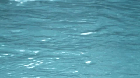 Fast Ripples in Pool Water Video stock 41924871