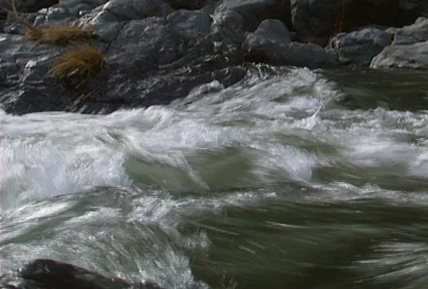 Fast river 01 Stock Footage 491742