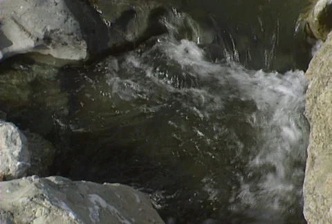 Fast river 03 Stock Footage 491743
