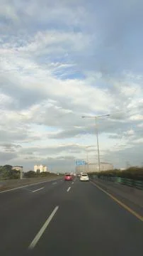 Fast road 库存照片