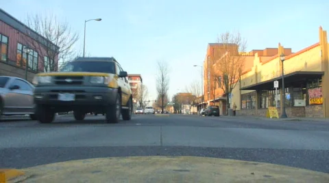 Fast Road Time Lapse Stock Footage 628081