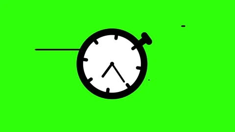 Fast running stopwatch animated fast time fast running stopwatch icon 4k Stock Footage 276703244