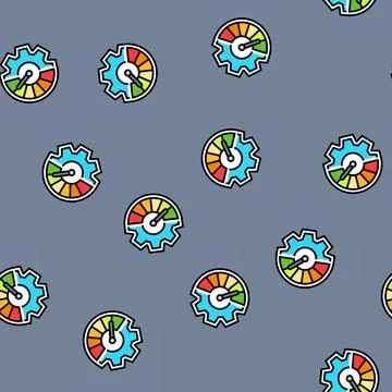 Fast setup vector seamless pattern Stock Illustration