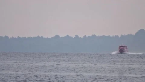 Fast Ship 1 Video stock 209914433