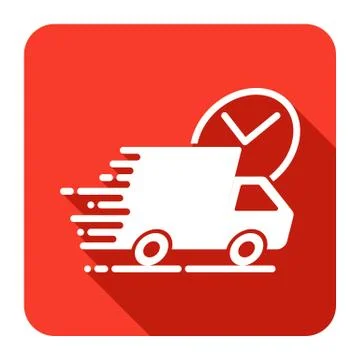 Fast Shipping Icon Stock Illustration