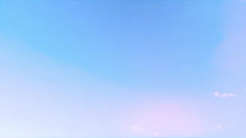 Fast sky timelapse of bright violet sundown clouds Stock Footage 311801655