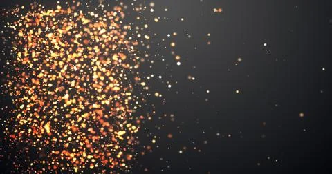 Fast to slow falling VERTICAL AWARD SHOW DUST PARTICLE. Speed ramped, aweso.. Stock Illustration