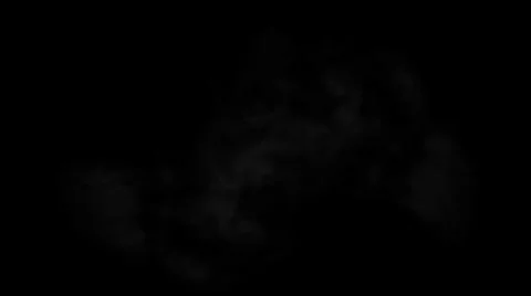 Fast Smoke Puff Stock Footage 1104313