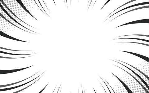 Fast speed lines on white background. Anime comic speed lines movement effect Stock Illustration