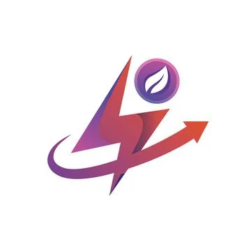 Fast speed logo design supar fast logo Stock Illustration