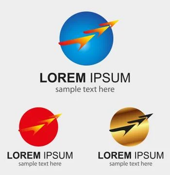 Fast speed symbol move Concept vector Stock Illustration