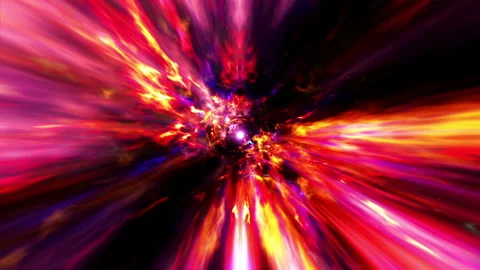 Fast Speed Vortex Tunnel Stock Footage 254182668