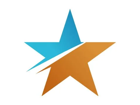 Fast Star Icon Vector, Speed Symbol, Dynamic Energy, Motion Graphic Design .. Stock Illustration