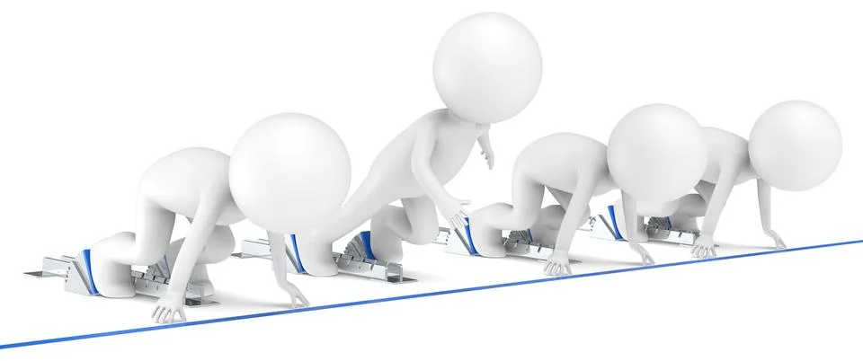 Fast Start. Stock Illustration