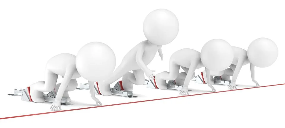 Fast Start. Stock Illustration