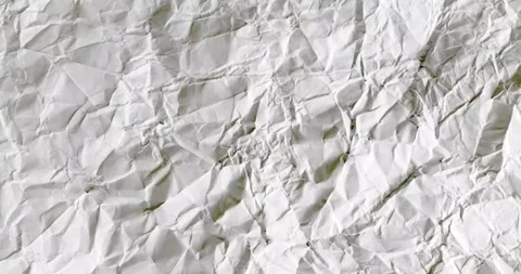 Fast Stop Motion Crumpled Paper Video Overlay Stock Footage 344730123