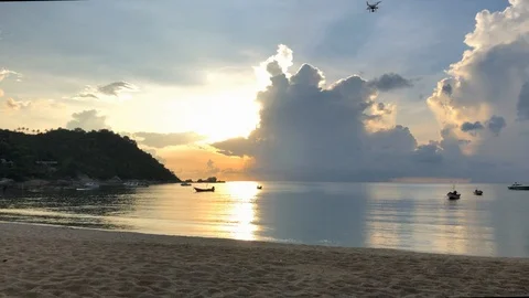 Fast Sunrise Stock Footage 114204553