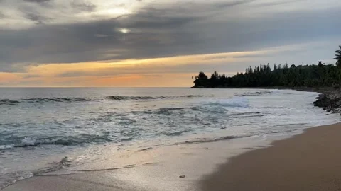 A fast sunset Stock Footage 245781626