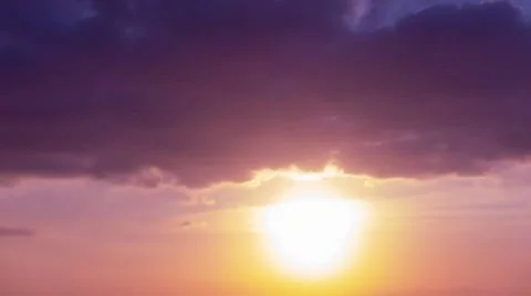 Fast sunset time lapse Stock Footage 222112489