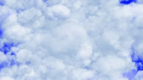 Fast through the clouds 3 Stock Footage 128810733