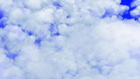Fast through the clouds 4 Stock Footage 128810846