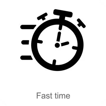Fast Time Stock Illustration