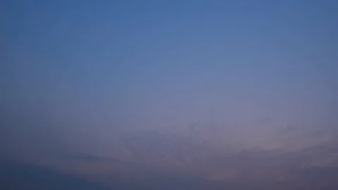 Fast time lapse motion video of beautiful colorful clouds Video stock 236521207