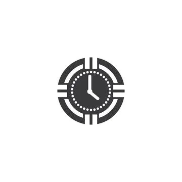 Fast time Logo Template vector Stock Illustration