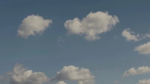 Fast timelapse of blue sky 動画素材 78412900
