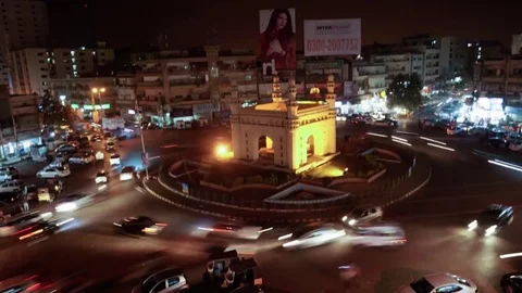 Fast Timelapse at night 스톡 동영상 78817057