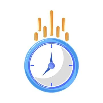 Fast timer icon Stock Illustration