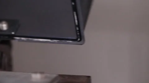 Fast tracking shot on record player Stock Footage 46492106