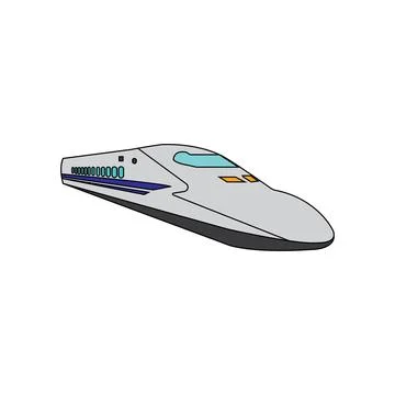 Fast train icon Stock Illustration