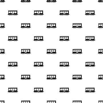 Fast train pattern seamless Illustrazione stock