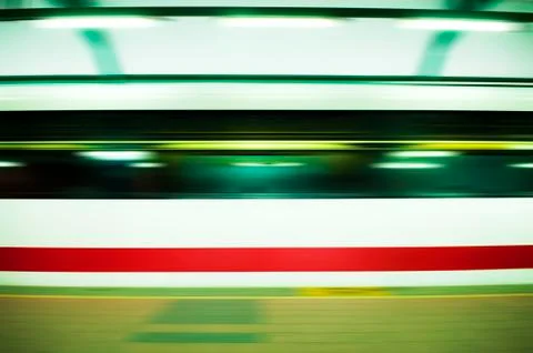 Fast train. Stock Photos