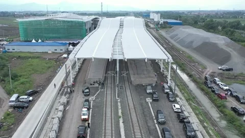 Fast Train Station Stock Footage 221914191