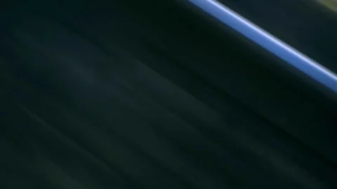 Fast Train Track View From Inside Train Window Video stock 216196196