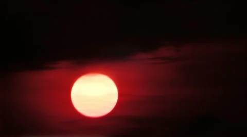 Fast tropical sunrise FullHD Stock Footage 24686385