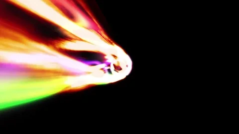 Fast Twisting Colorful Plasma Hyper Warp Tunnel Motion Background Loop 2 Stock Footage 77308826