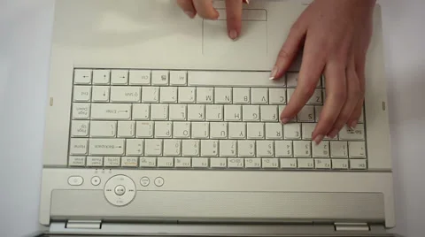 Fast typing HD 1080i Stock Footage 34361404