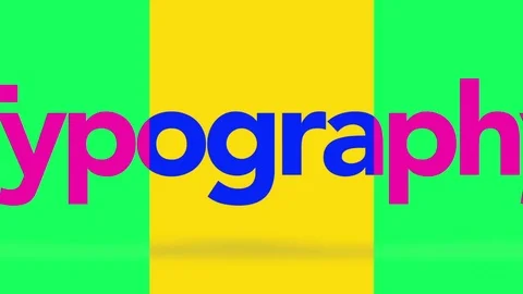 Fast Typography Colors – After Effects Template Stock After Effects