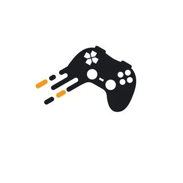 Fast video game controller  icon of gamer vector illustration Stock Illustration