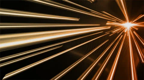 Fast Vortex Amber Orange Stock Footage 25888537