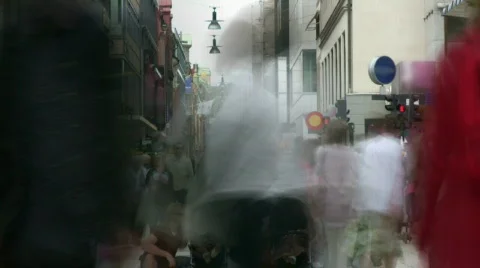 Fast walking Stock Footage 453193