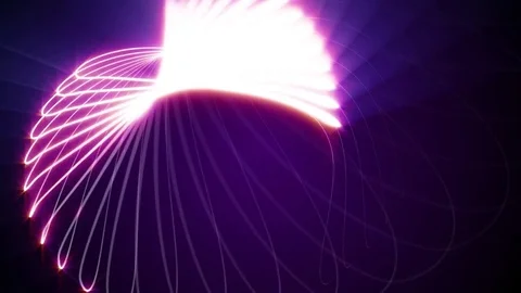 Fast warping lines Video stock 82251018