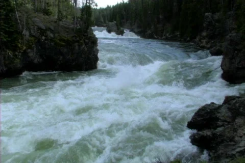 Fast water Stock Footage 269010