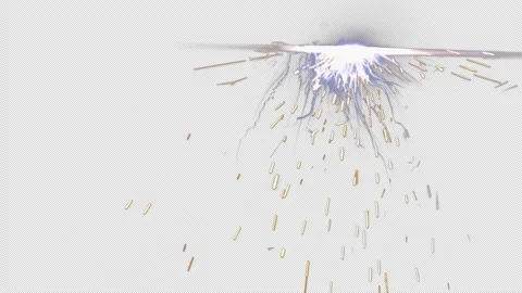 Fast Welding Ceiling 4K Stock Footage 140759887