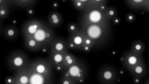 Fast White Dark Dynamic Particles Rotating Abstract Motion Background Loop Stock Footage 100530688